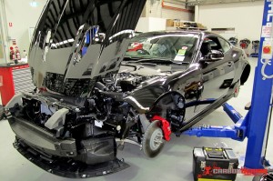Jaguar XKR Vinyl Wrap - Carbon Demon