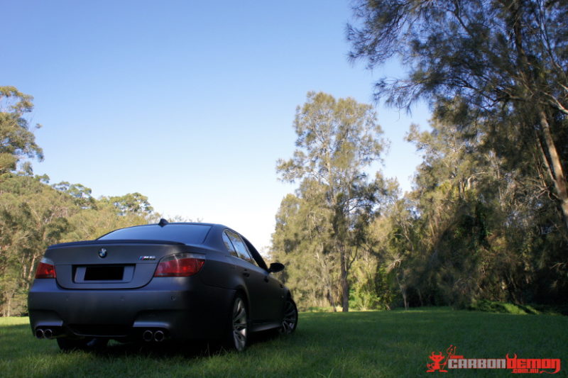 M5 Matte Grey Vinyl Wrap M5 Matte Colour
