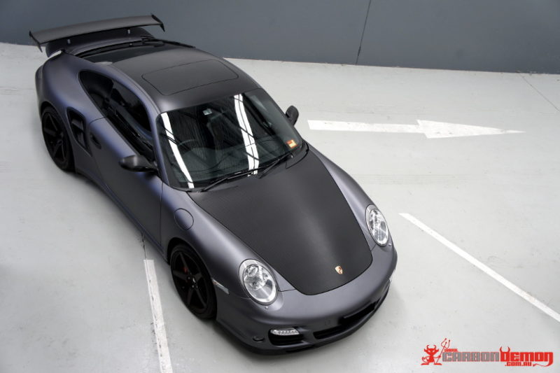 Porsche 991 997 Vinyl Car Wrap (5) Porsche 911 Matte Colour
