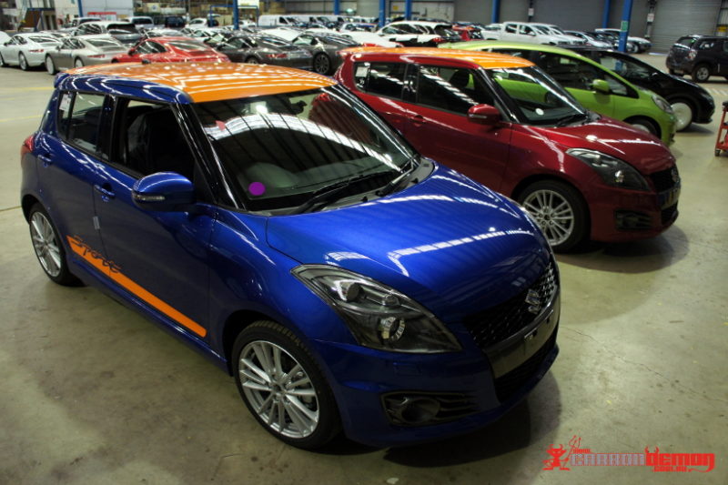 Suzuki Gloss Paint Replacement Vinyl Wrap Suzuki Gloss Paint Replacement Vinyl Wrap