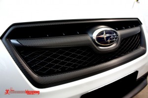 Subaru Carbon Fibre Grille Wrap