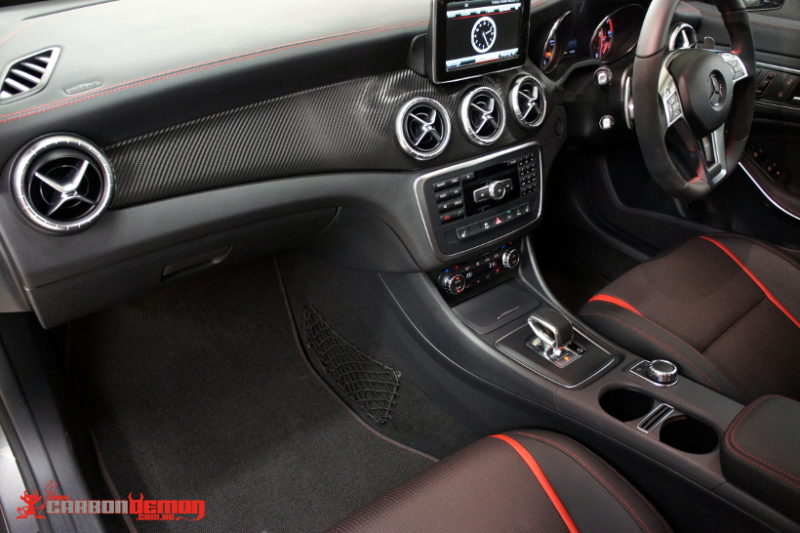 AMG CLA45 carbon fibre interior trim wrap