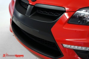 HSV VE Front Bumper 'X' Matte Black Wrap