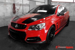 Holden VF SS vinyl wrap by Carbon Demon