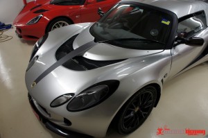 Lotus Exige Vinyl Wrap Custom Stripes
