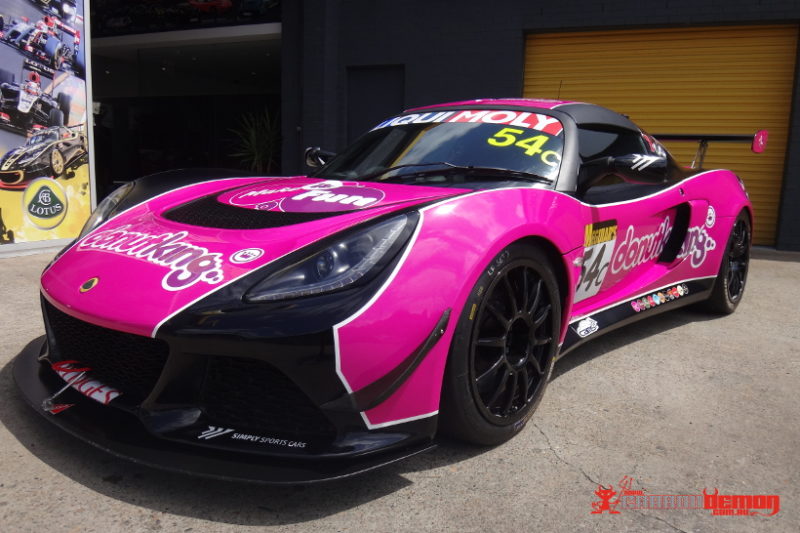 Lotus race car livery wrap Lotus race car livery wrap