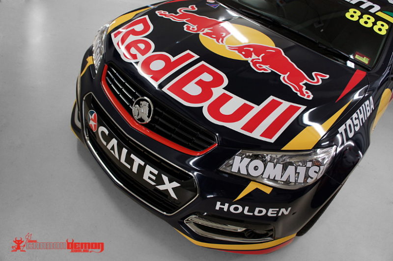 Red Bull Holden VF 2014 Red Bull Holden Livery