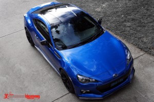 Subaru BRZ Gloss Black Vinyl Roof