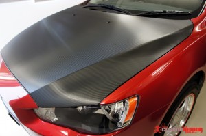 CJ Lancer Carbon Bonnet Wrap
