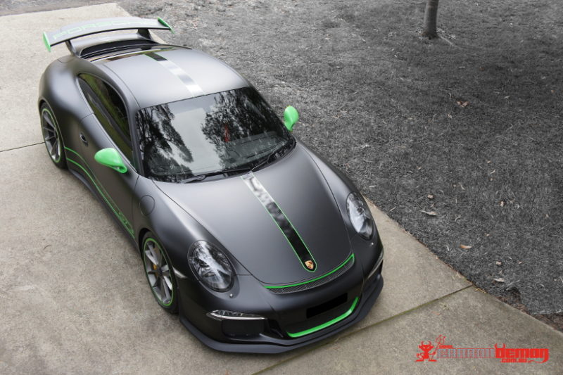 Porsche GT3 vinyl wrap Porsche GT3 vinyl wrap