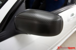 WRX Carbon Fibre Vinyl Mirror Wrap