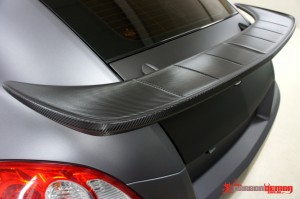 Chrysler Carbon Fibre Spoiler Vinyl Wrap
