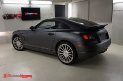 Crossfire Str6 Wrapped Chrysler Crossfire Vinyl Wrapped β Carbon Demon