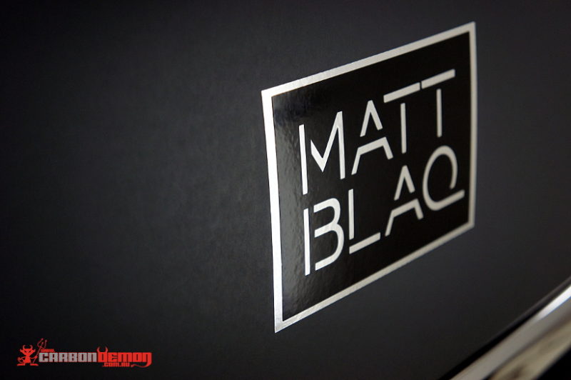 MattBlaqSticker Chrome decal