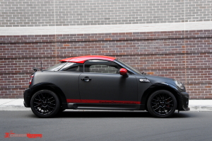 Mini Cooper decal door stripes