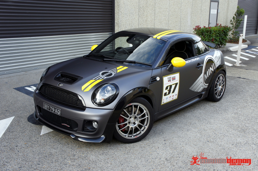 Mini cooper discount custom stripes