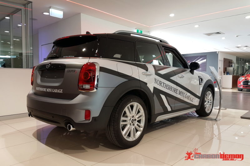 F60 Mini Country Union Jack Decal Mini Countryman Union Jack Decal