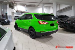Lime Green Vinyl Wrap