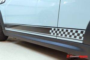 Mini Cooper Chequer Stripes