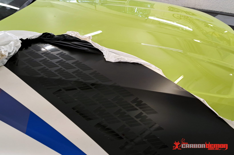 M4 G82 Vinyl Wrap Removal