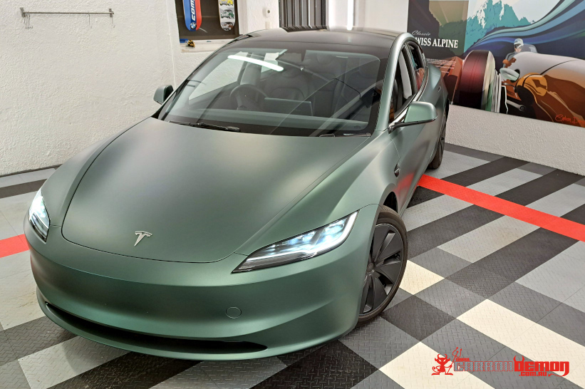 Model 3 Highland Vinyl Wrap