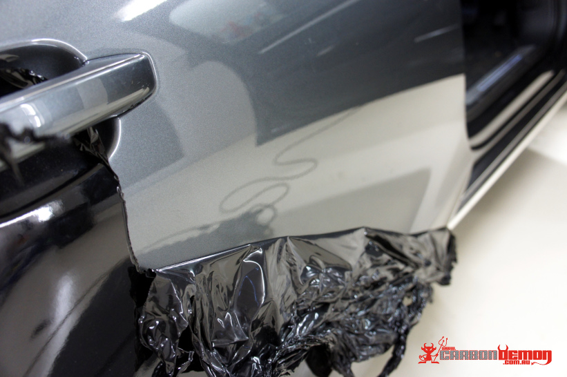 Wolverine Audi wrap removal